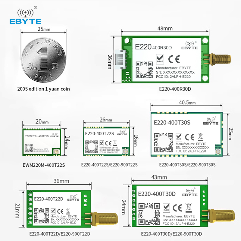 LLCC68 LoRa Module UART 433MHz - 433Mhz Receiver Module recension och pris