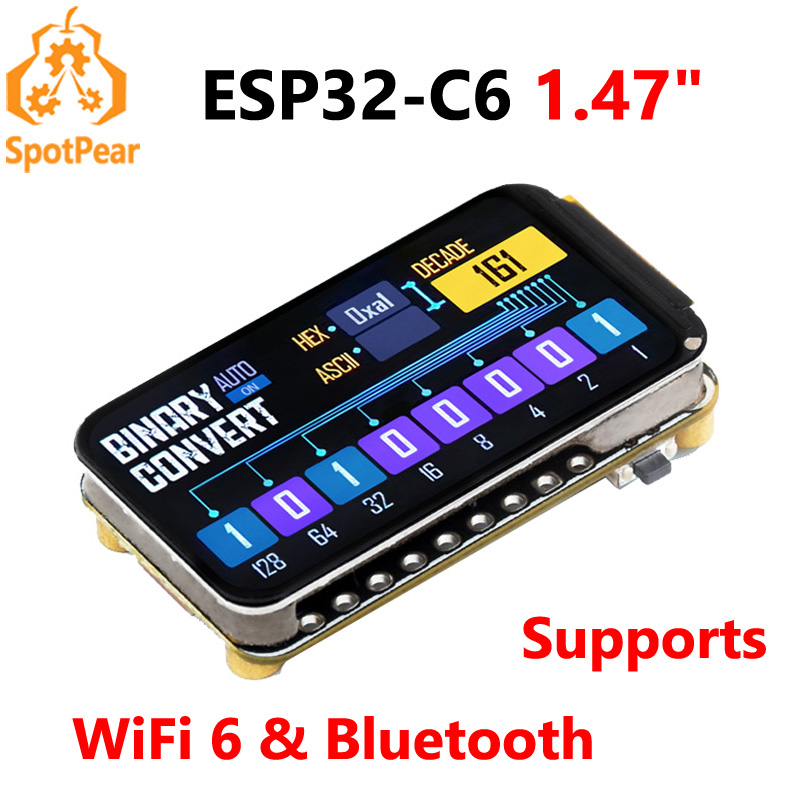 Waveshare ESP32-C6 1.47inch Di - Display Epaper 2.9 recension och pris