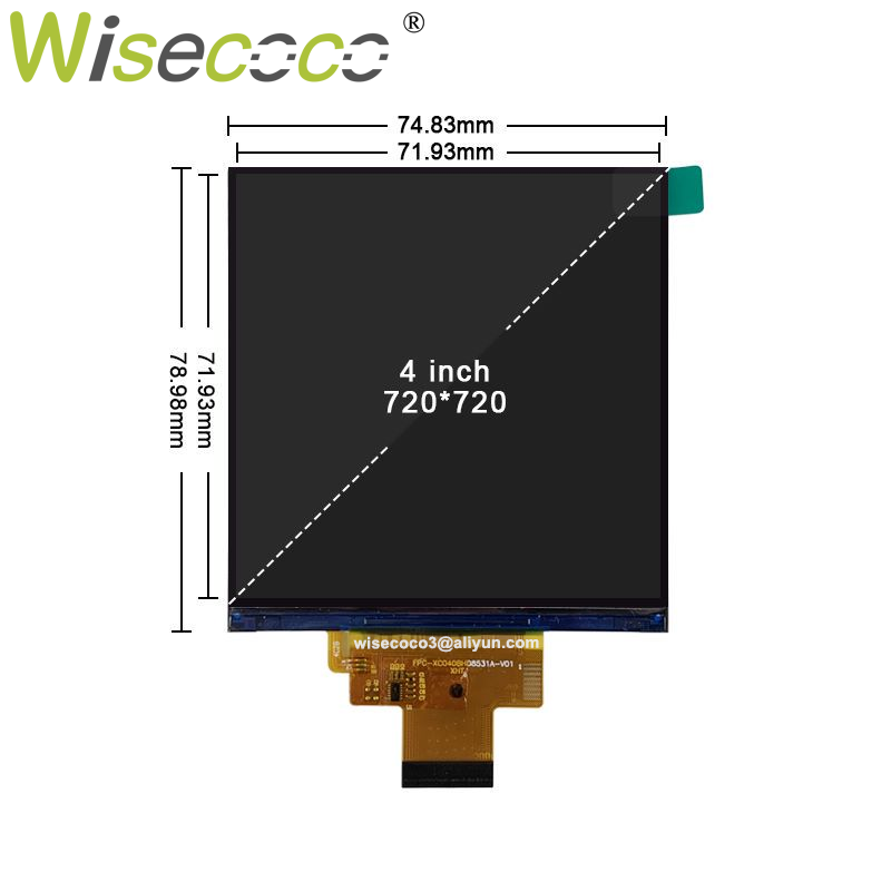 Wisecoco 4 Inch 720x720 LCD Di - Home Automation Raspberry Pi recension och pris