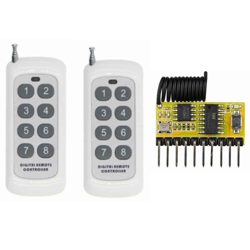 433MHz DC3V~5V 8CH Multi-Funct - 433Mhz Receiver Module recension och pris