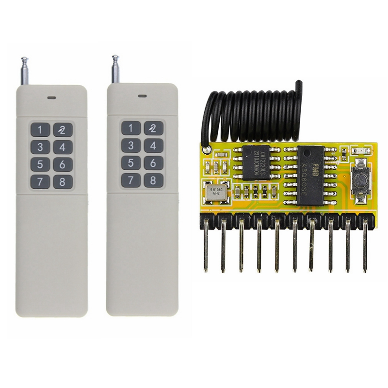 433MHz DC3V~5V 8CH Multi-Funct - 433Mhz Receiver Module recension och pris