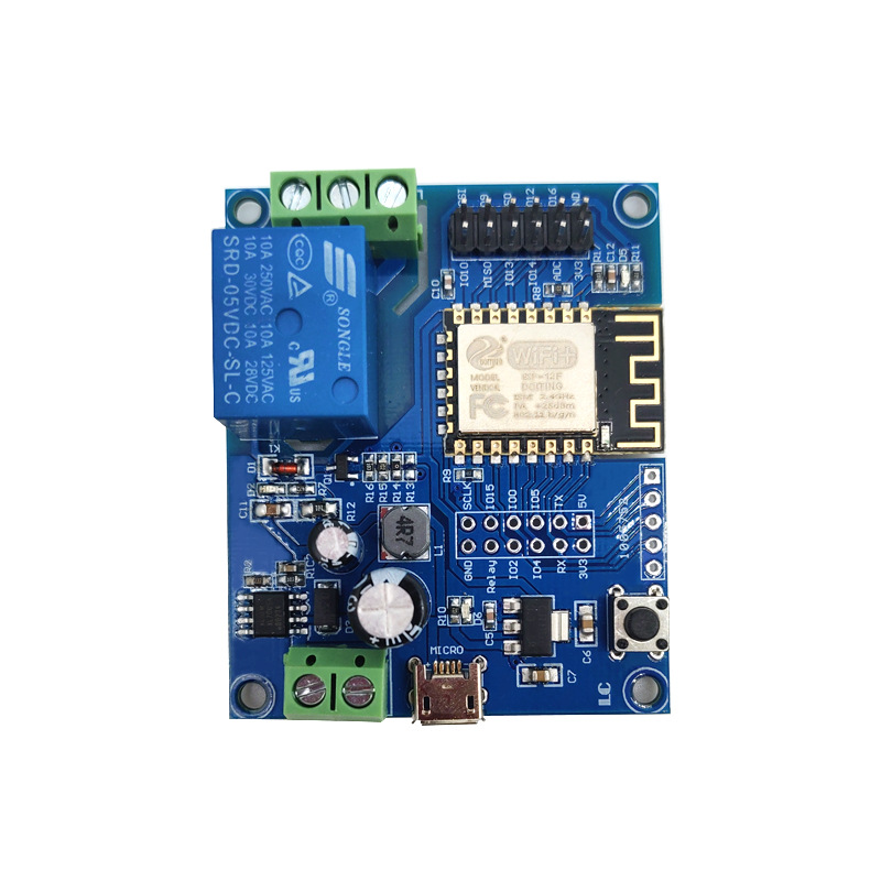 ESP8266 WiFi Single-Channel Re - Relay 8 Channel Board recension och pris