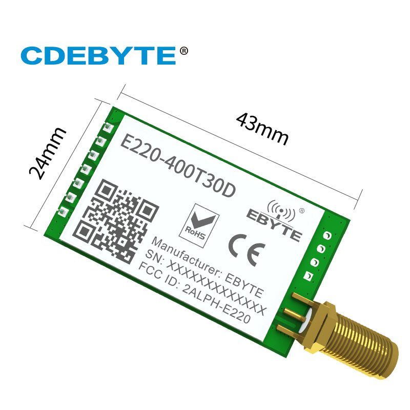 LLCC68 LoRa Wireless Module 43 - 433Mhz Receiver Module recension och pris